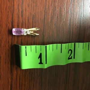 Rare pink imperial topaz pendant